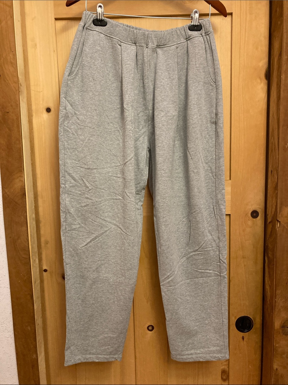 The Simple Folk Organic Cotton Pleated Trouser Sweatpants